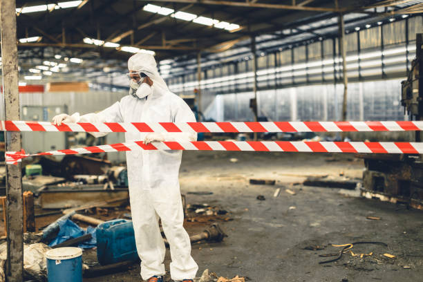 Professional Trauma Scene Cleanup technician working in Bloomfield, NY
